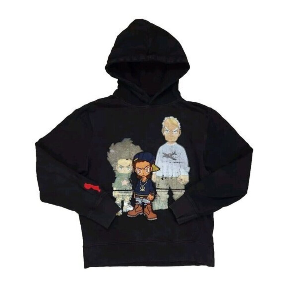 Vintage The Boondocks‎ Hoodie Mens Medium Huey Freeman
